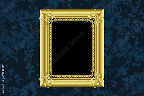frame, picture, gold, antique, border, decoration, art, photo, golden, empty, vintage, blank, wood, old, design, painting, image, wall, ornate, retro, framework, gallery, baroque, object, isolated