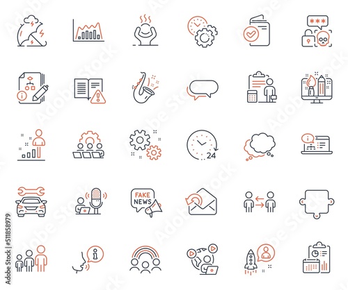 Photography Education icons set