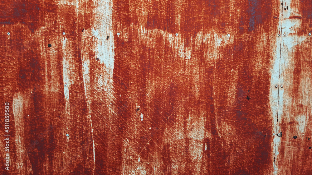 The picture of the iron sheet is completely rusted. Used for making background images. The picture of the iron sheet is completely rusted. Used for making background images.