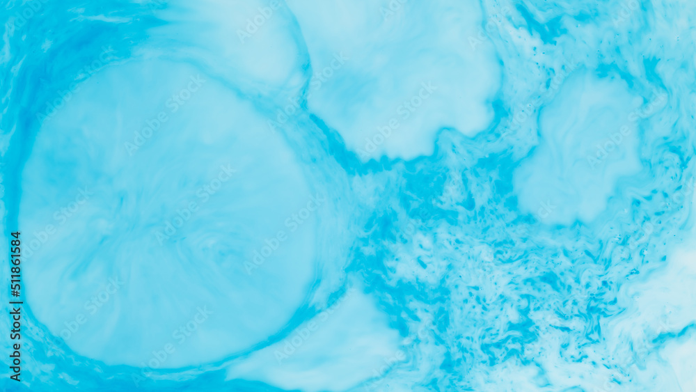 Blue turquoise aquamarine color gradient background. Abstract background of blue-turquoise shades on liquid. Fluid art Blue turquoise aquamarine color gradient background. Abstract background of blue-turquoise shades on liquid. Fluid art