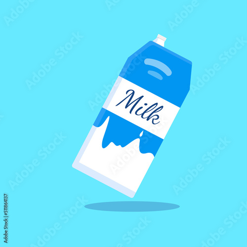 milk bottle illustration