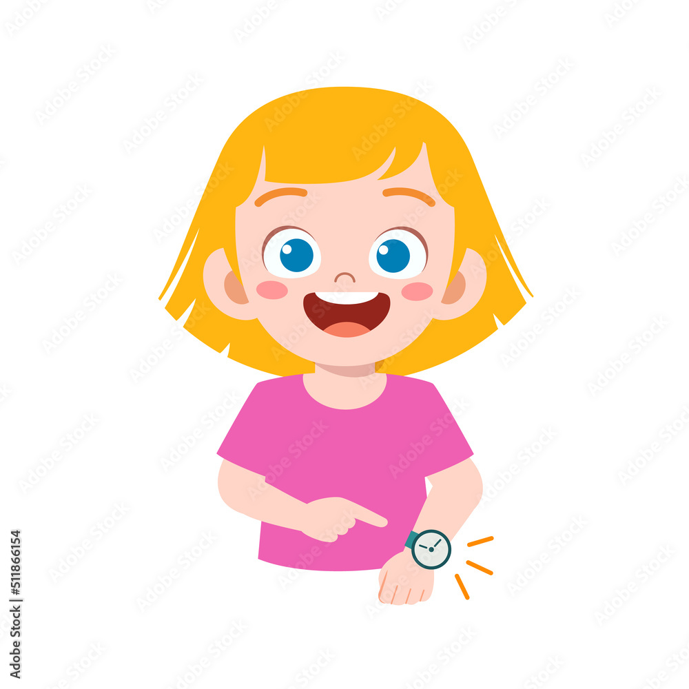 little kid wear a watch on wrist little kid wear a watch on wrist