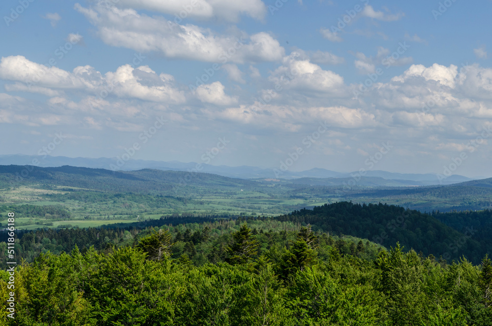 Bieszczady panorama 