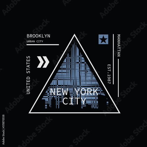 New york city t-shirt and apparel design