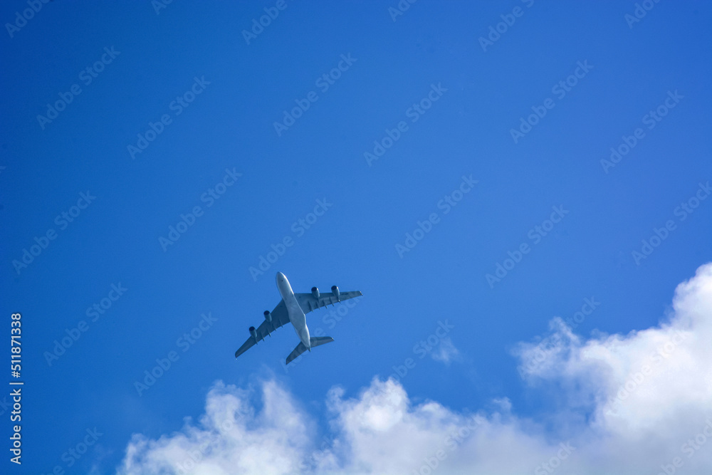 Fototapeta premium airplane in the sky