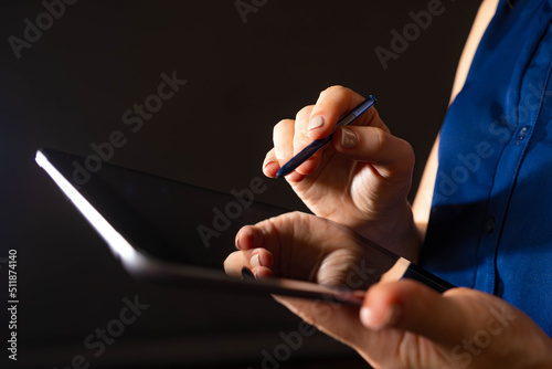 Tablet computer. Electronic...