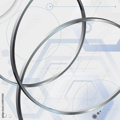 Layout geometrisch Ringe
