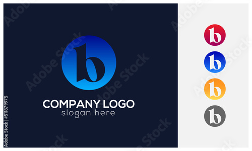 B business logo design