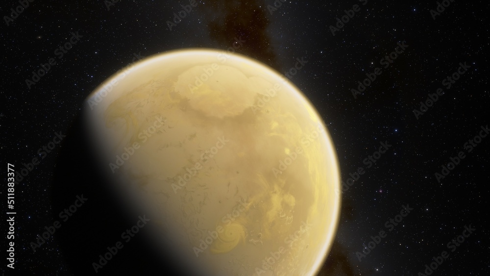 super-earth planet, realistic exoplanet, planet suitable for colonization, earth-like planet in far space, planets background 3d render
super-earth planet, realistic exoplanet, planet suitable for colonization, earth-like planet in far space, planets background 3d render