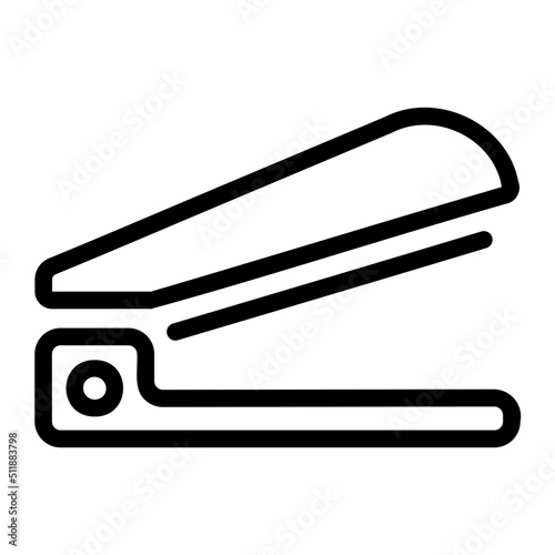 stapler line icon