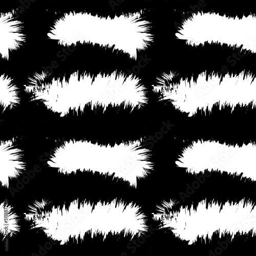 Abstract Brush Stroke Fur Seamless Pattern