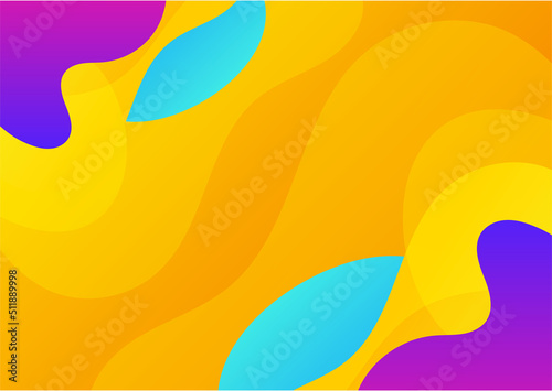 Creative abstract with colorful element design background. Memphis color background design with shapes composition. Futuristic design poster for business presentation, social media template and banner