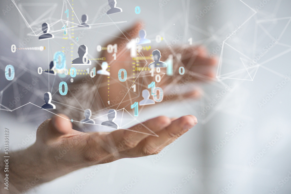 Global network. Blockchain. 3D illustration. Neural networks and artificial intelligence. Abstract 3d Global network. Blockchain. 3D illustration. Neural networks and artificial intelligence. Abstract 3d