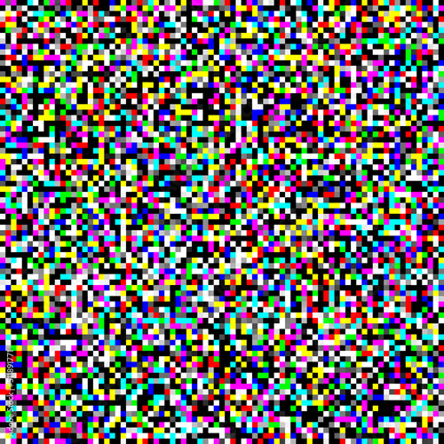 Pixel glitch seamless texture