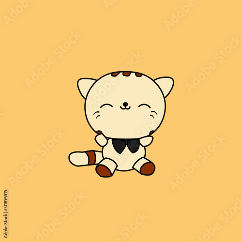teddy bear cat cartoon