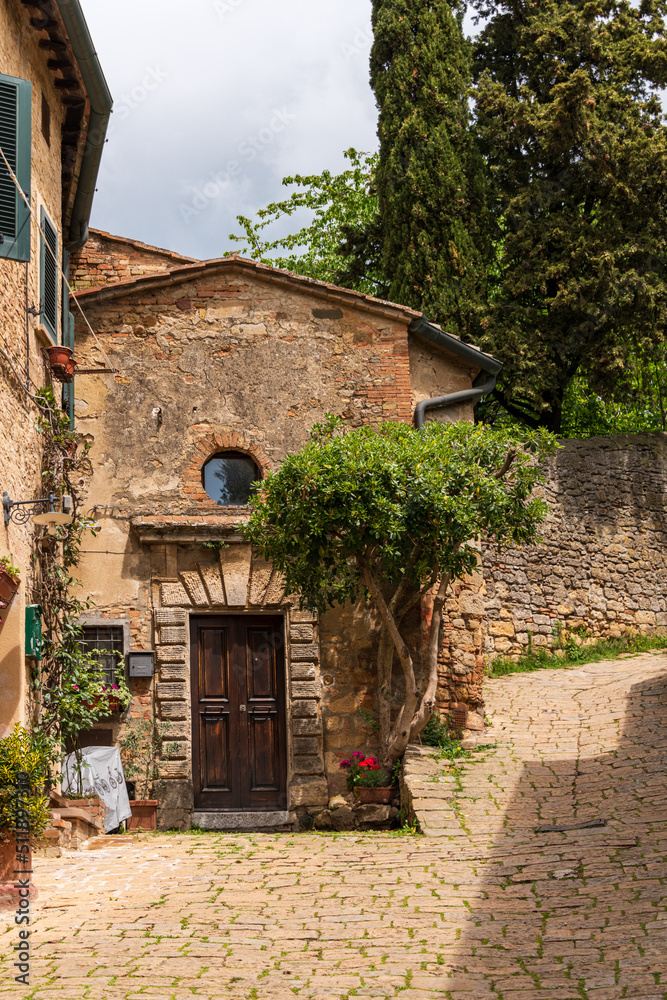 Tiny Old House In Volterra