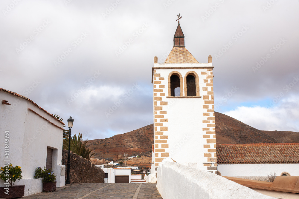 View of Betancuria town Fuerteventura Canary Islands