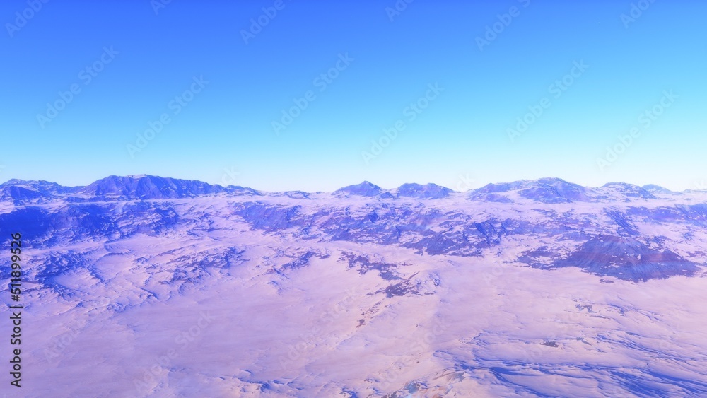 Mars like red planet, with arid landscape, rocky hills and mountains, for space exploration and science fiction backgrounds.
Mars like red planet, with arid landscape, rocky hills and mountains, for space exploration and science fiction backgrounds.