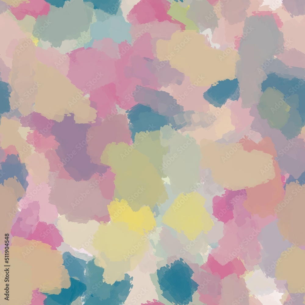 Abstract brush strokes with different colors, different shapes and textures. Seamless pattern Abstract brush strokes with different colors, different shapes and textures. Seamless pattern