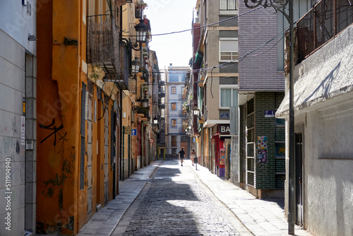 Fototapeta Naklejka Na Ścianę i Meble -  Streets of Valencia, Spain
