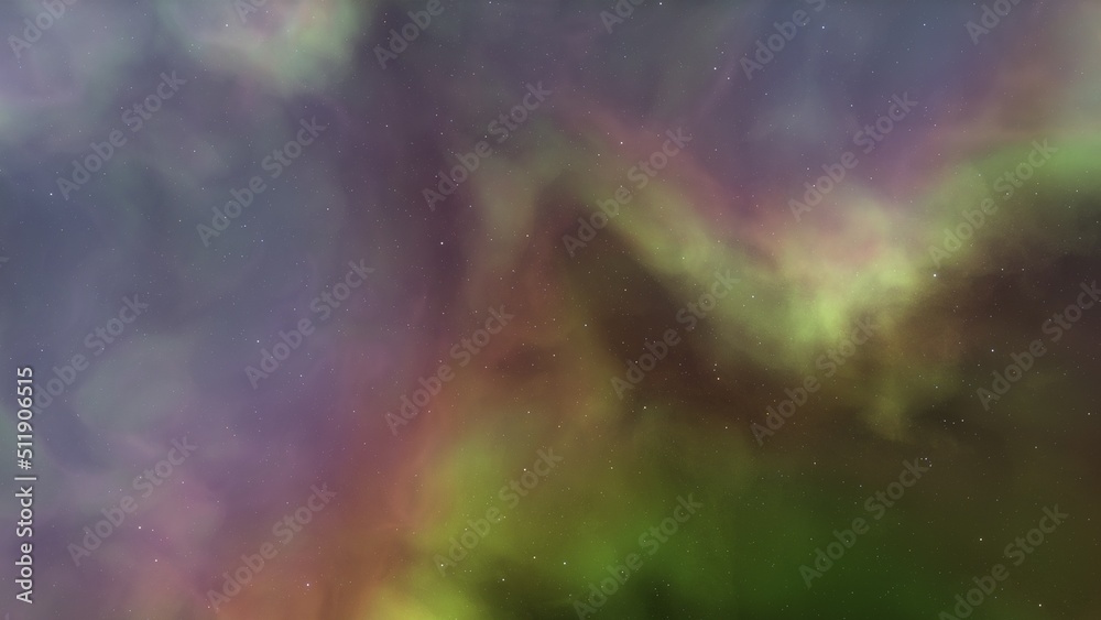 Obraz premium nebula gas cloud in deep outer space