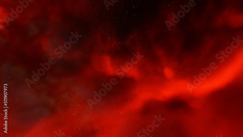nebula gas cloud in deep outer space  © ANDREI