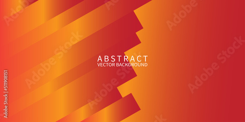 Modern Simple Red Orange Yellow Abstract Background Presentation Design for Corporate Business and Institution