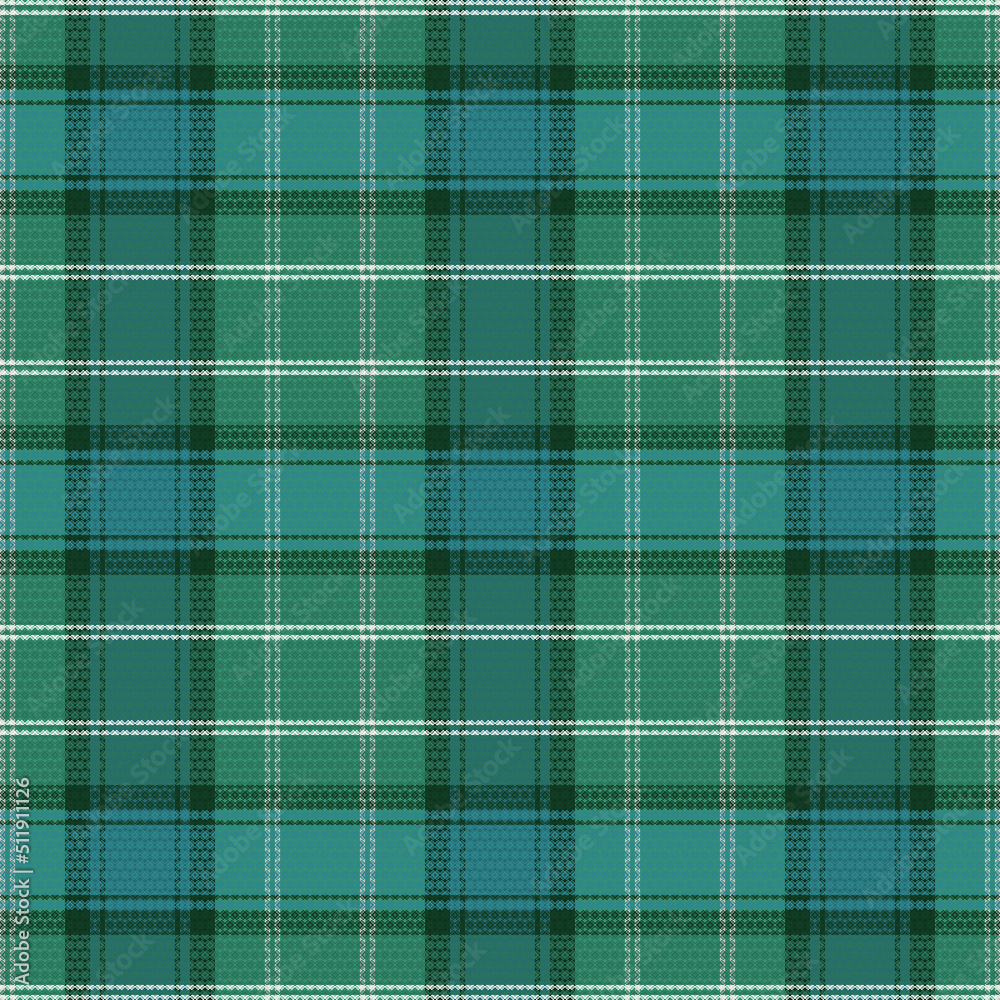 Fototapeta premium Tartan plaid pattern with texture.
