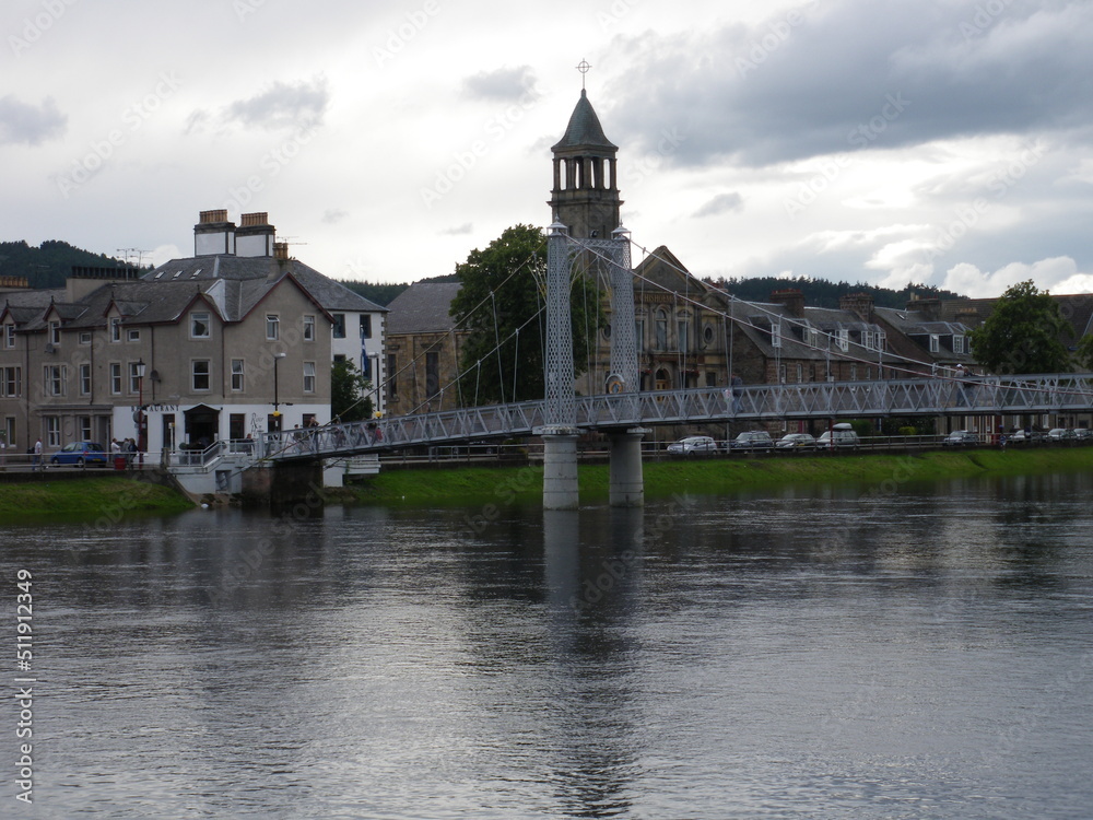 Inverness, la capital cultural de las tierras altas de Escocia.