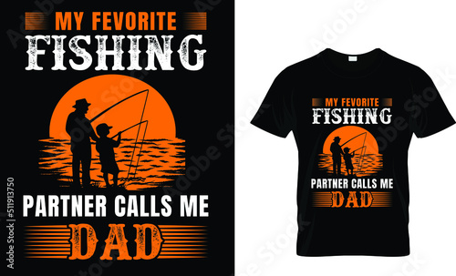 Fishing T-Shirt Design Template(New and creative).