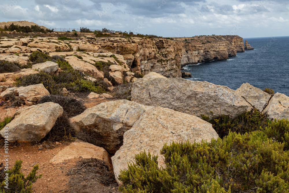 Irdum ta' Ħal Far Coastline, Malta, Sept. 2021