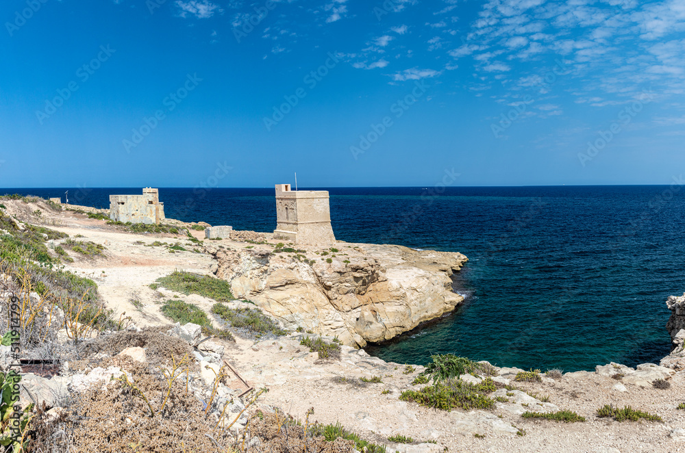 Marsaskala Coastline, Malta, Sept. 2021