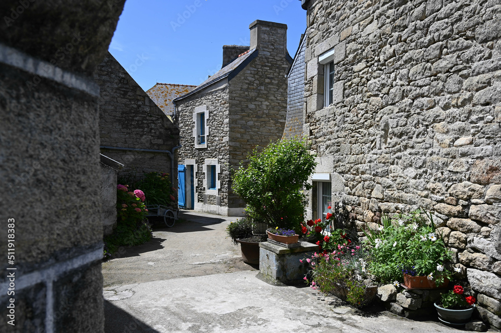 ruelle de village Breton