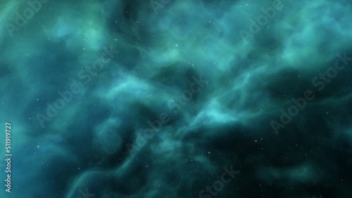 Space nebula, for use with projects on science, research, and education. Illustration 