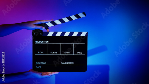 Fotografia Movie Clapper board