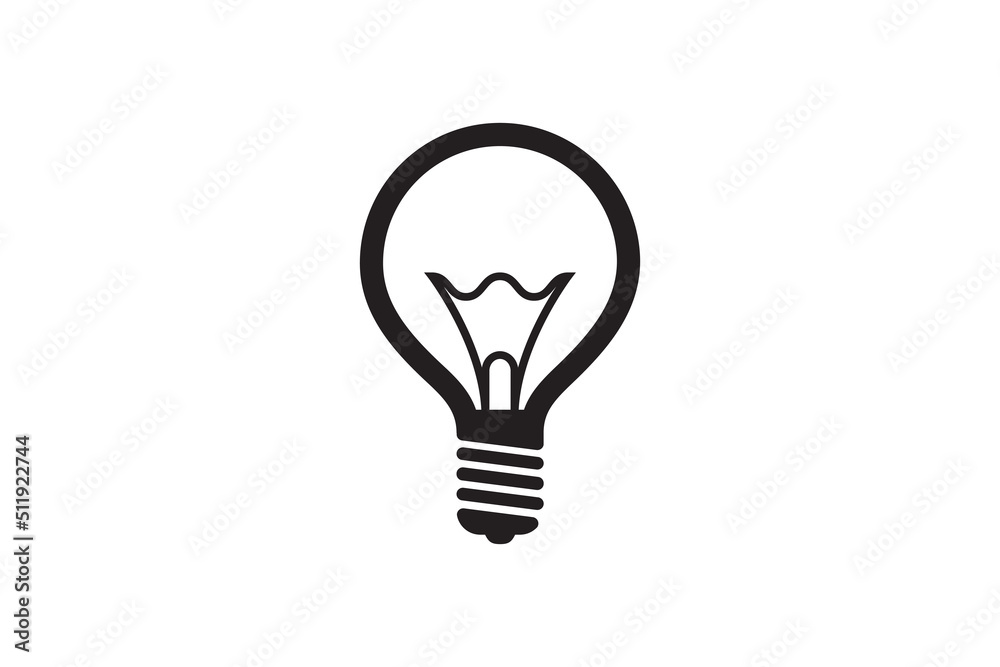 Electric light bulb icon. Electricity lamp symbol. Vector illumination sign. Electric light bulb icon. Electricity lamp symbol. Vector illumination sign.