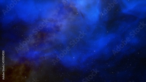 Space nebula, for use with projects on science, research, and education. Illustration 