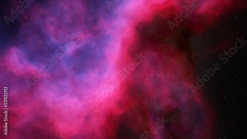 bright nebula  nebula in space  majestic red-purple nebula  beautiful space background 3D render 