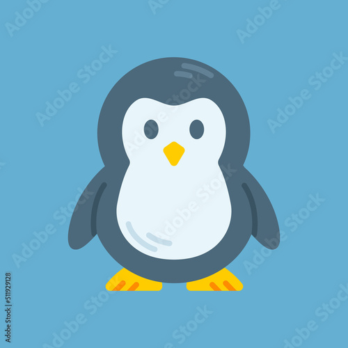 cute pinguin illustration © males_design