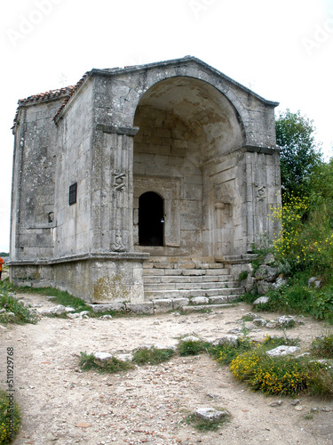 ruins of the church