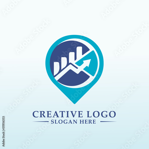 Design a logo for a newly launched stock analysis website