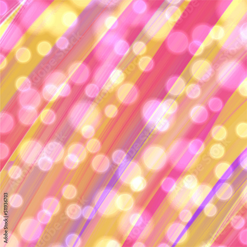 Abstract lights on a bright background. Glare with flying glowing particles. light effect.