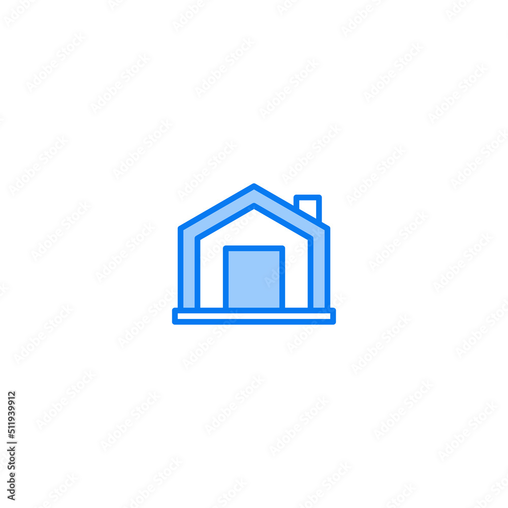 Home filled line icon. linear style sign for mobile concept and web design. Outline vector icon. Symbol, logo illustration. Vector graphic Home filled line icon. linear style sign for mobile concept and web design. Outline vector icon. Symbol, logo illustration. Vector graphic