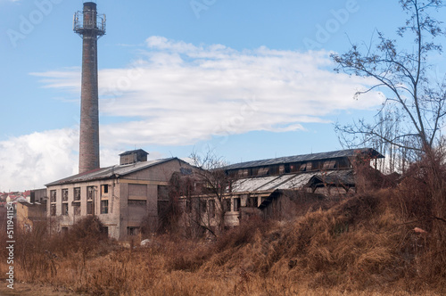 Abandoned old factory in the Czech Republic