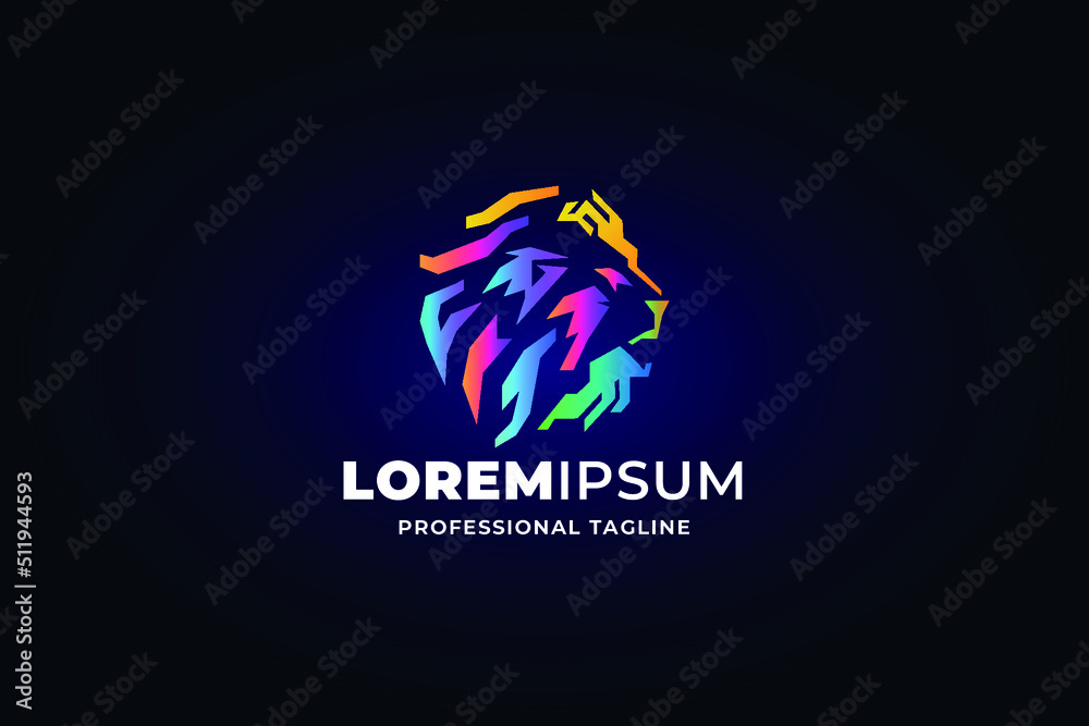 Obraz premium investment logo template