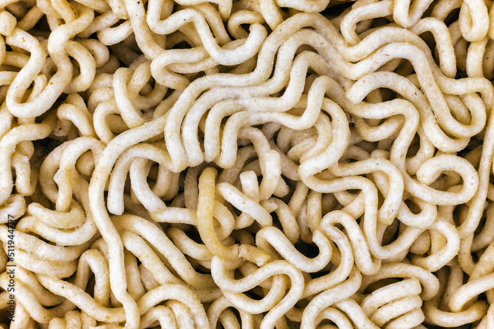 macro photography instant noodles, Instant noodles texture, dried noodles as background, asian fast food macro photography instant noodles, Instant noodles texture, dried noodles as background, asian fast food