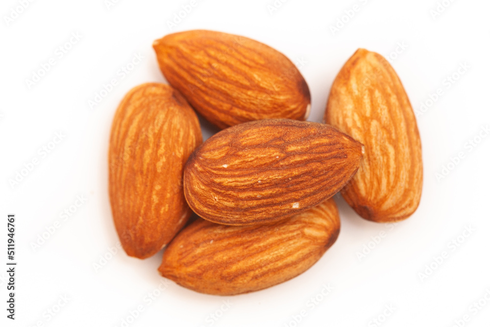 Delicious almond nut raw piece for vegan. Almond full macro shoot nuts healthy food ingredient Delicious almond nut raw piece for vegan. Almond full macro shoot nuts healthy food ingredient