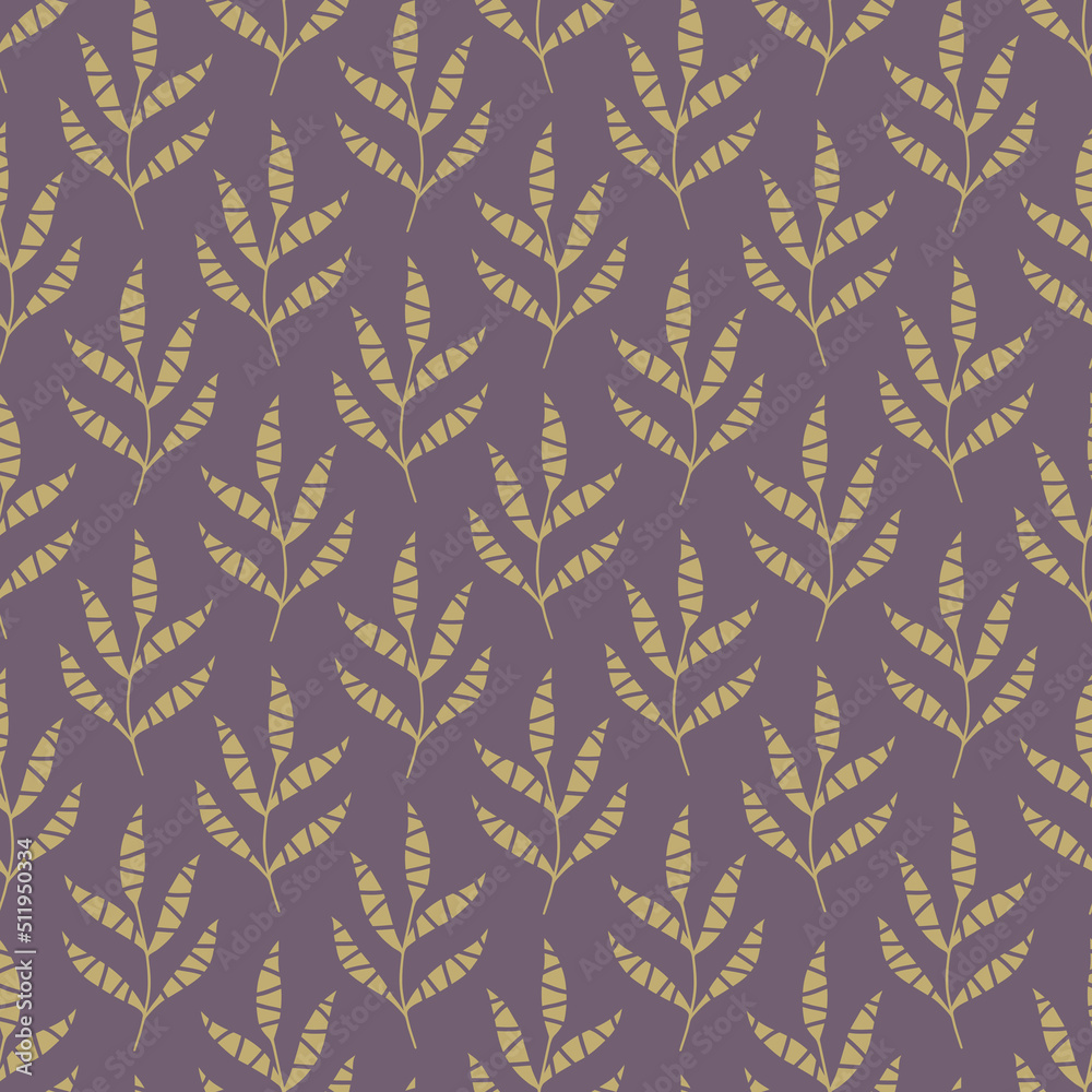 Seamless background with leaves Seamless background with leaves