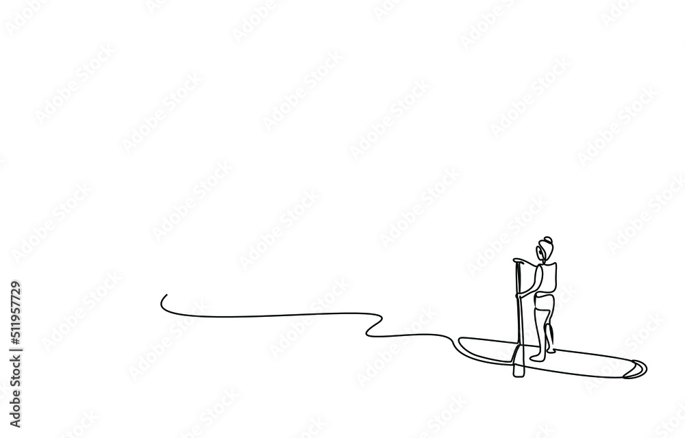 a woman is doing water sports on the water using a canoe a woman is doing water sports on the water using a canoe