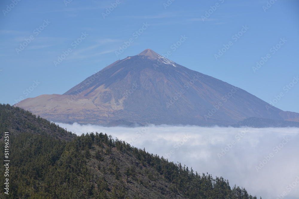 Fototapeta premium Pico volcánico del Teide, Tenerife